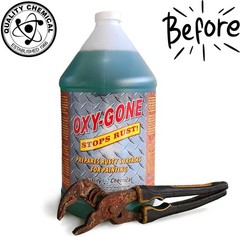 Quality Chemical Oxy-Gone Rust Remover and Metal Treatment/Rust Repair/Prepares