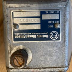 Detroit Diesel Allison Governor DW LS 5139094