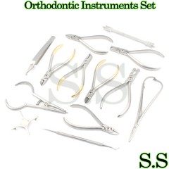 15 Set Orthodontic Instruments Of 13 Pieces, DN-497