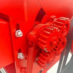 6-Blade Hay Cutter Pulverizer Farm Grass Straw Crusher 500-1000kg/h 2.2KW 220V