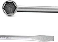 Car Spare Tire Lug Wrench for Jack, 13/16″ High Carbon Steel L-Shaped Tire Repla