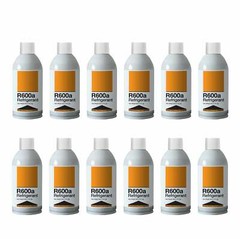 Refrigerant R600a Upright Charging Self Sealing Can 6oz – 12 Pack
