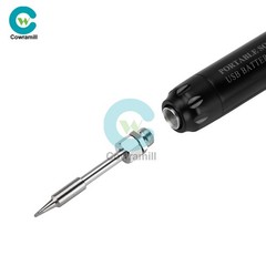 Digital USB Smart Temperature Adjustable Soldering Iron 800mAh Battery Portable