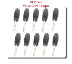 10 Pieces TPMS valve core torque 4 inch – pounds. – Tire Tool