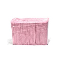 Dental Bib 3ply (2 paper + 1 poly) Green color 500pcs 1 Pack