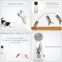 Cat Toy Automatic Rotating toy Pointer for Cats Pet Dog