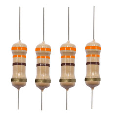 10 Pack~100PACK 330 Ohm Ω 5% Tolerance 1/2W 0.5 Watt Carbon Film Resistor
