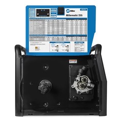 Miller Millermatic 255 MIG/Pulsed MIG Welder- 208/240V w/Running Gear (951766)