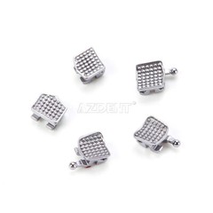 Dental Orthodontic MIM Mini Monoblock Brackets Roth/MBT Slot.018/0.022 Hooks 345
