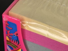 1990s Lisa Frank Underwater Fish Theme Sticky Note Cube Desktop Note Paper Stack
