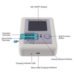 LCR-TC1 Multi-Function Tester Colorful Display Pocketable White
