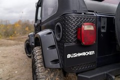 Bushwacker Trail Armor Rear Corner Covers | 2-Piece Set, Black, Textured Finish