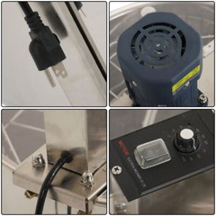 1300RPM 4/8 Frames Electric Honey Extractor Beekeeping Equipment Stainless Steel