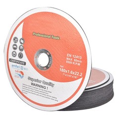 Cutting Discs 100 Pack 7″x1/16″x7/8″ Cut-off Wheel – Metal & Stainless Steel New
