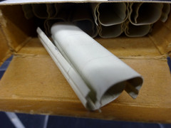 Wiremold 206 Connection Cover Buff 0.75 in, Box of 100