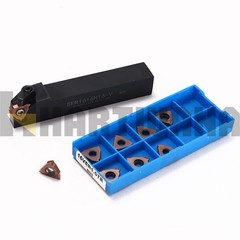 30 Degrees Threading Inserts 16VER1.5TR Indexable Threading Holder 16X16mm