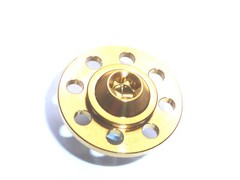 Titanium M6 FAIRING DRILLED WASHER GOLD BIKE KART CAP BOAT RALLY MOTO X 23 DIA