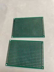 2 5cm X 7cm 22402A-18 Double Sided Protoboard PCB Soldering Breadboard CPU155