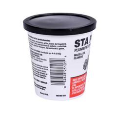 Sta-Put Plumber’s Putty 14 oz. – Durable Leak-Proof Sealant for Plumbing Repair