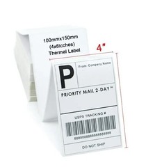 40 Rolls 4×6 Direct Thermal Shipping Labels – 250 per roll – 10000 labels