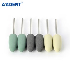 AZDENT Dental Resin Base Acrylic Polishing Burs Kit HP Tungsten Carbide Polisher