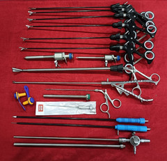 18nos – Laparoscopic Surgery Set SS High Quality Reusable Instruments