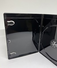 5 PCS NEW 7mm 4K ULTRA HD BLACK SINGLE CASE, BOOKLET CLIPS, PS1-7MM UHD