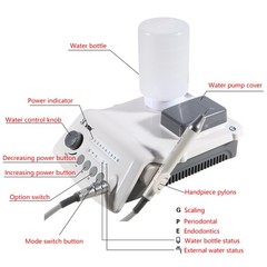 Dental Ultrasonic Scaler & LED Detachable Handpiece Auto Water Supply USA STOCK