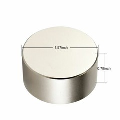 Round N52 Large Neodymium Rare Earth Magnet Big Super Strong Huge 40mm*20mm USA