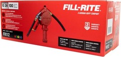 Fill-Rite FR112 Fuel Transfer Rotary Universal Fit Hand Pump with Discharge Hose