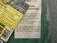 Revco Black Stallion 9oz Green FR Cotton Welding Jacket (F9-30C) Graphic Print