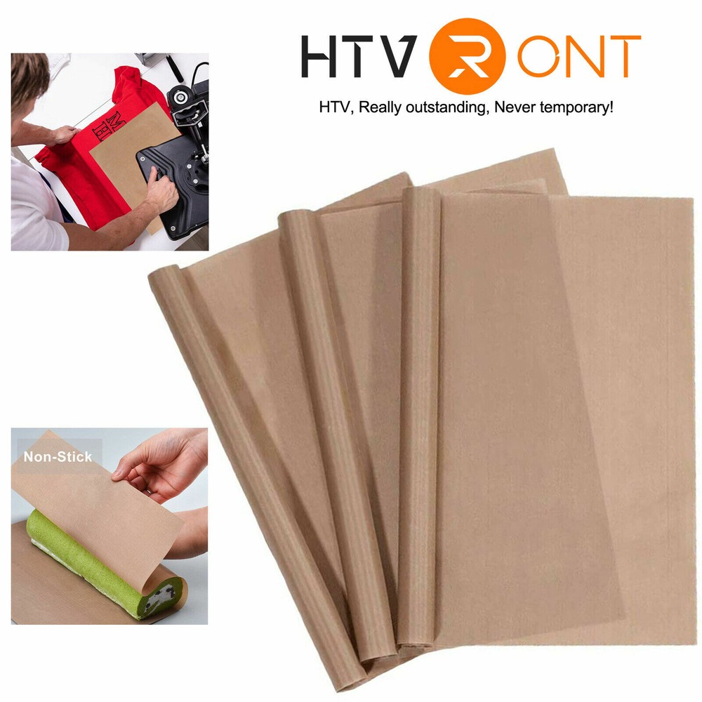 3x PTFE Teflon Sheet for Heat Press Transfer Sheet Non Stick 16 x 20″ Craft Mat
