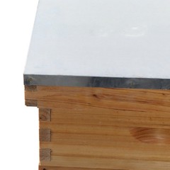 Beeswax Coated 4 Layer 10 Frame Bee Hive Includes Beehive Frames and Foundations