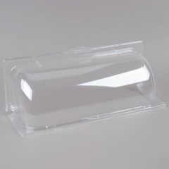 2 PACK Full Size Roll Top Chafing Dish Clear Plastic Pan Display Cover Chafer