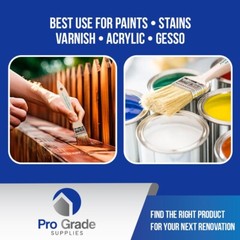 96 Pk- 1 inch Chip Paint Brushes for Paint, Stains,Varnishes,Glues,Gesso