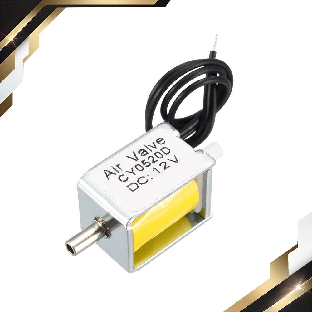 Miniature Solenoid Valve 2Way Normally Closed DC12V 0.2A Air Solenoid Valve