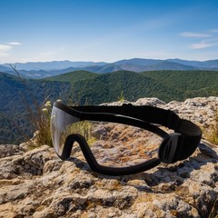 Global Vision Drywall Sanding Padded Safety Goggles Clear Lens