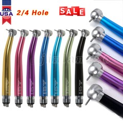 1-10*NSK Pana Max Style Dental High Speed Handpiece Push Button 2/4Hole 7 Colors