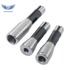 Versatile 3 Piece Set Contains R8 Shank to Morse Taper #’s 1-3 (MT1, MT2, & MT3)