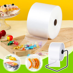 LDPE Poly Tubing Roll 6 Mil, Candy Lei Tubing Roll Plastic Tube Bulk for Packing