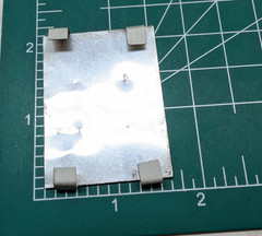 Westinghouse Aluminum Plate Label Model AM20-3 Volts 120 Amps 3.2 USA 2 x 1.5″