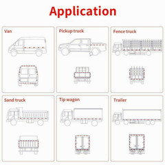 Conspicuity Tape DOT-C2 Approved Reflective Trailer Red White 2”x50’ -1 Roll US