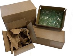 Supply Hut 7x7x7 Corrugated Cardboard Boxes – 100 Count