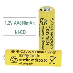 Betmaxful 12 Packs 1.2V NI-CD AA 800mAh Nickel Cadmium Rechargeable…