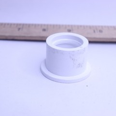 Dura Reducer Bushing Schedule 40 Slip x Slip PVC White 1 x 3/4 437-131