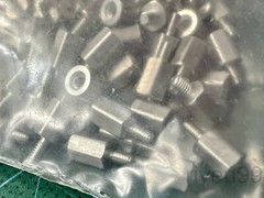 Lot of 20pcs RAF Hex Threaded Aluminum Standoff, #2-56, SELECT SIZE, Male-Female