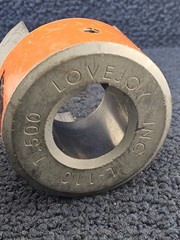 Lovejoy L-110 1.500 Standard Industrial-Duty Jaw-Type Shaft Coupling Hub 1-1/2″