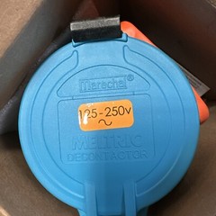 ⚡️MELTRIC 100AMP 33-64176-C-K07 RECEPTACLE / CONNECTOR DS100C 2P 3R 125/250V⚡️