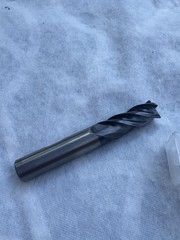 WIDIA HANITA Corner Radius End Mill 1/2in 4 Flute Solid Carbide 4XOEE13015RBW
