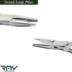 Orthodontic Tweed Loop Forming Plier Serrated Dental Omega Loop Bending Pliers